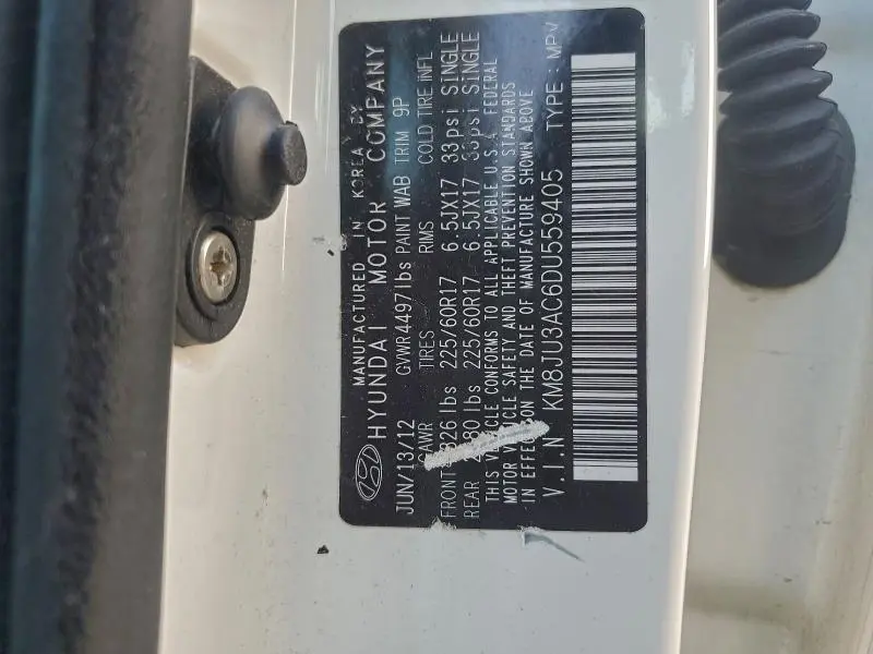 2013 HYUNDAI TUCSON GLS  