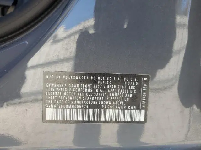 2021 VOLKSWAGEN JETTA GLI  