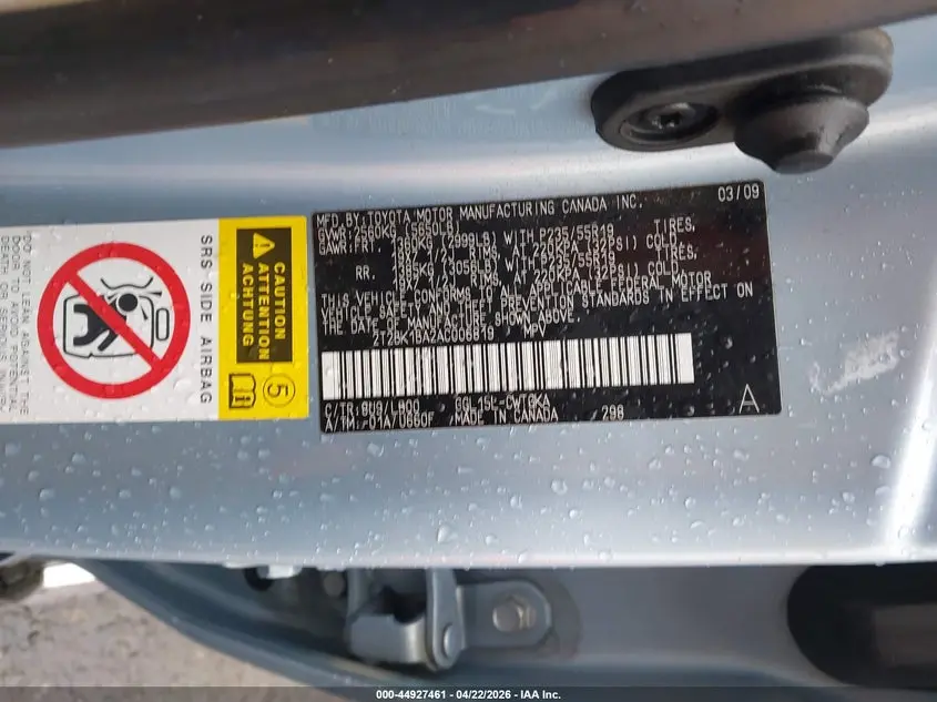 2010 LEXUS RX 350  