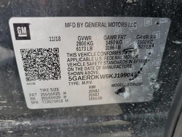 2019 BUICK ENCLAVE AVENIR  