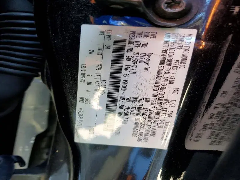 2013 FORD FOCUS SE  