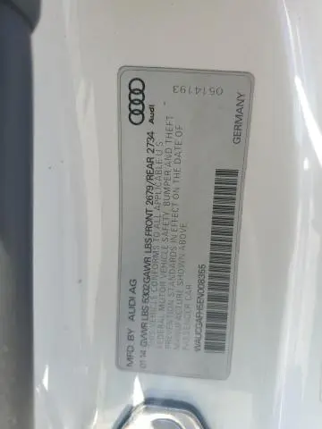 2014 AUDI S5 PREMIUM PLUS  