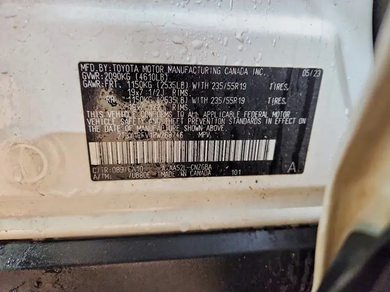 2023 TOYOTA RAV4 LIMITED  