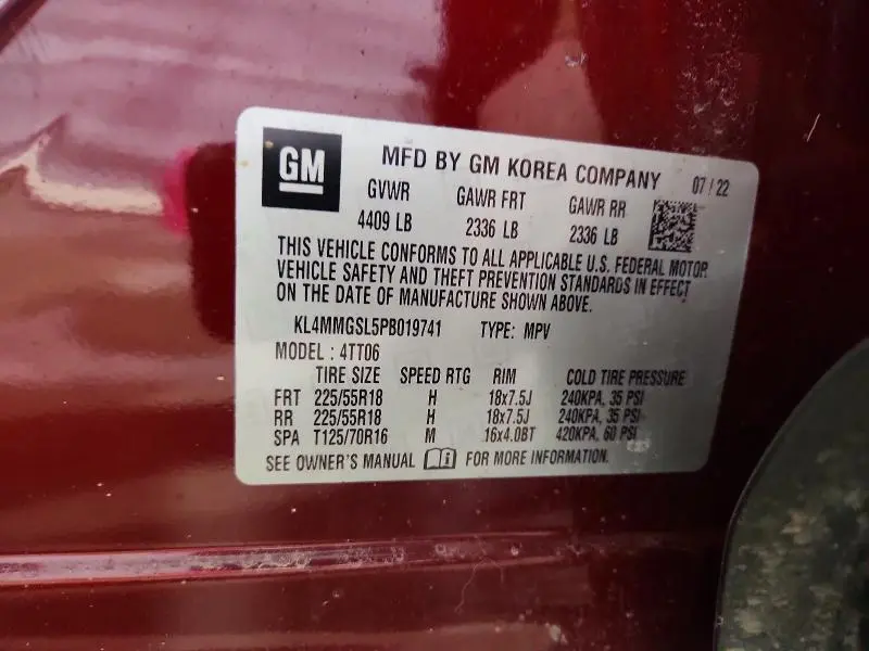 2023 BUICK ENCORE GX ESSENCE  