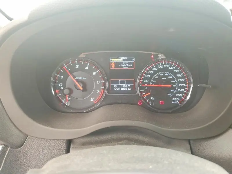 2019 SUBARU WRX   