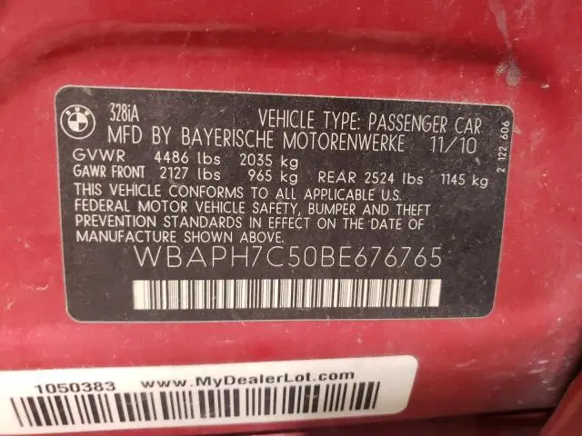2011 BMW 328 I