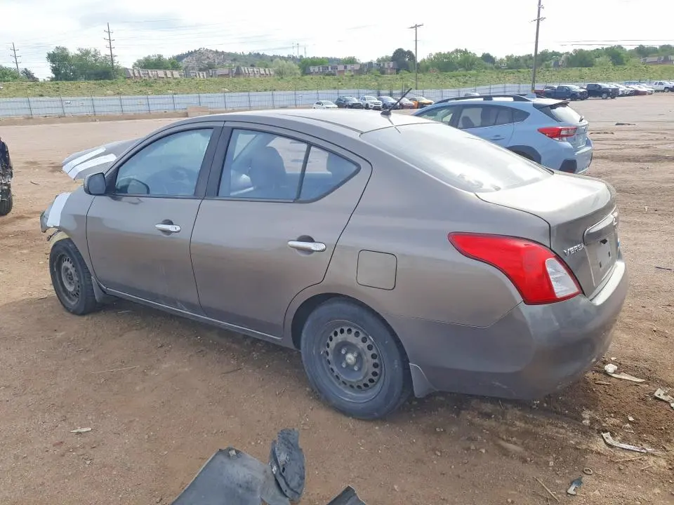 2012 NISSAN VERSA 1.6 S  