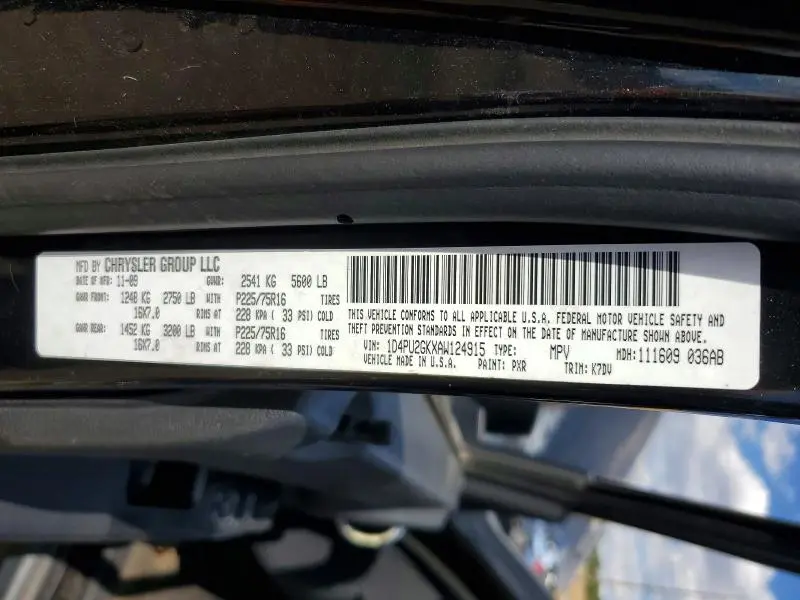 2010 DODGE NITRO SE  