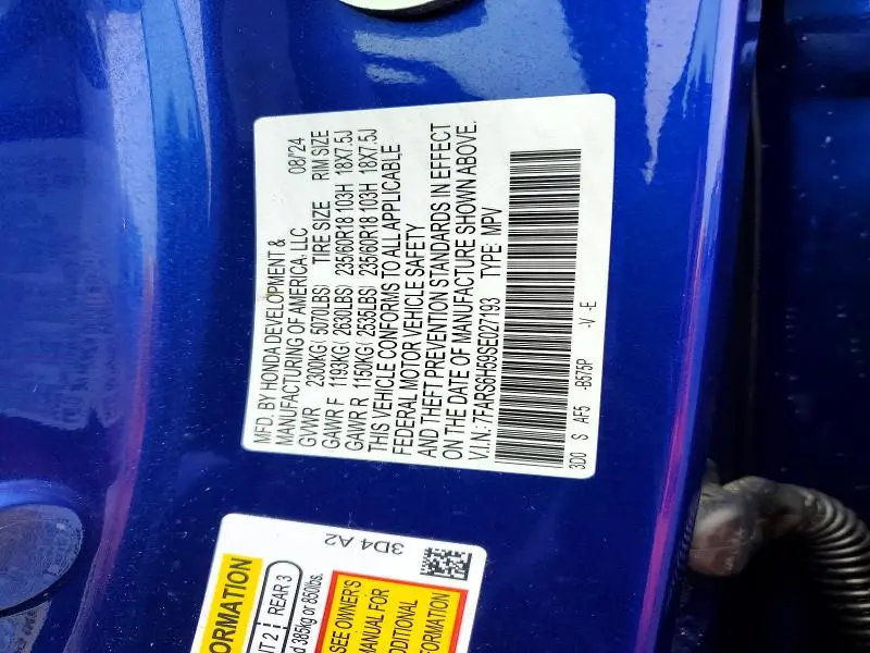 2025 HONDA CR-V SPORT  