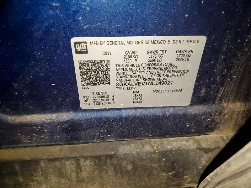 2022 GMC TERRAIN SLT  