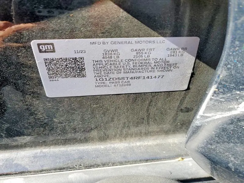 2024 CHEVROLET MALIBU LT  