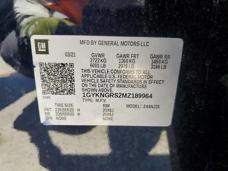 2021 CADILLAC XT5 SPORT  