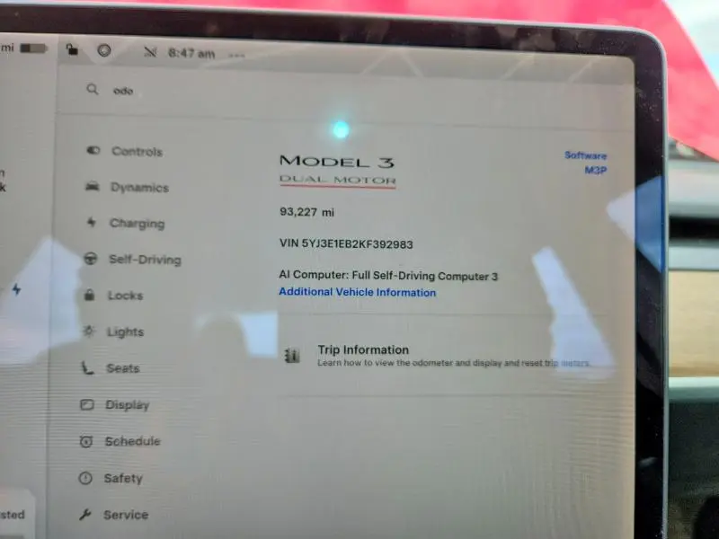 2019 TESLA MODEL 3   