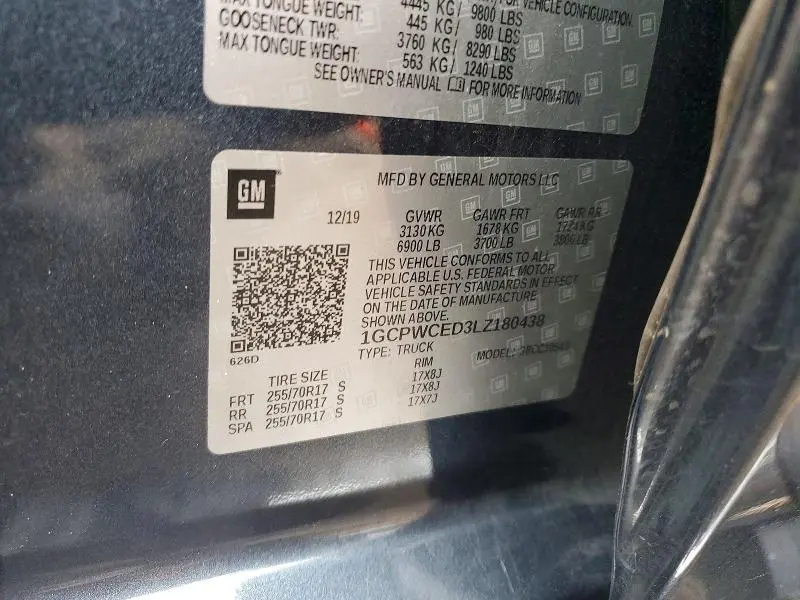 2020 CHEVROLET SILVERADO C1500 LT  