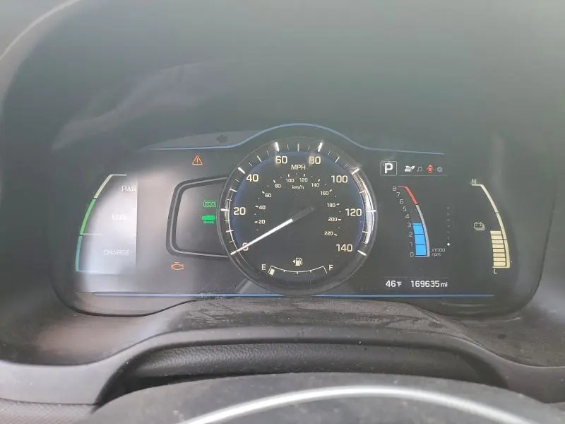 2018 HYUNDAI IONIQ BLUE  