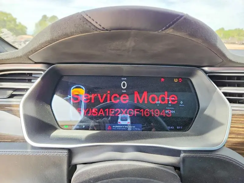 2016 TESLA MODEL S   