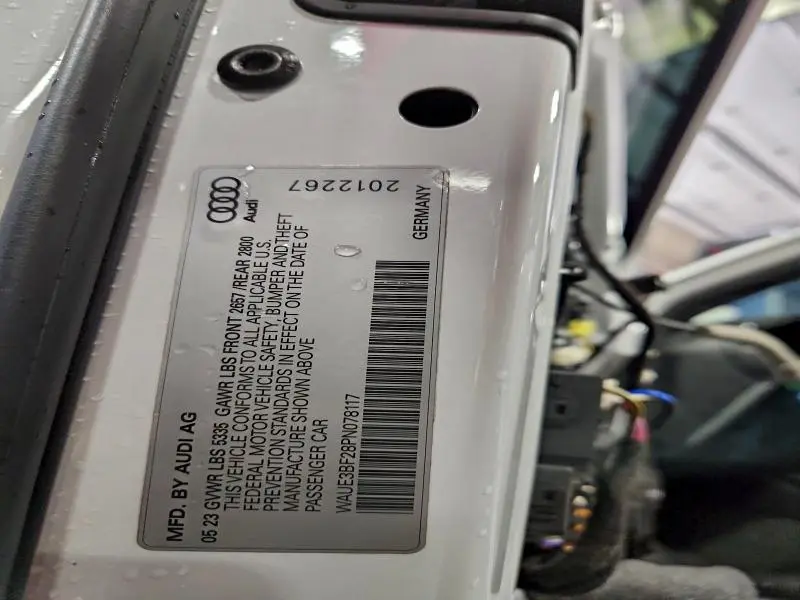 2023 AUDI A6 PREMIUM PLUS  