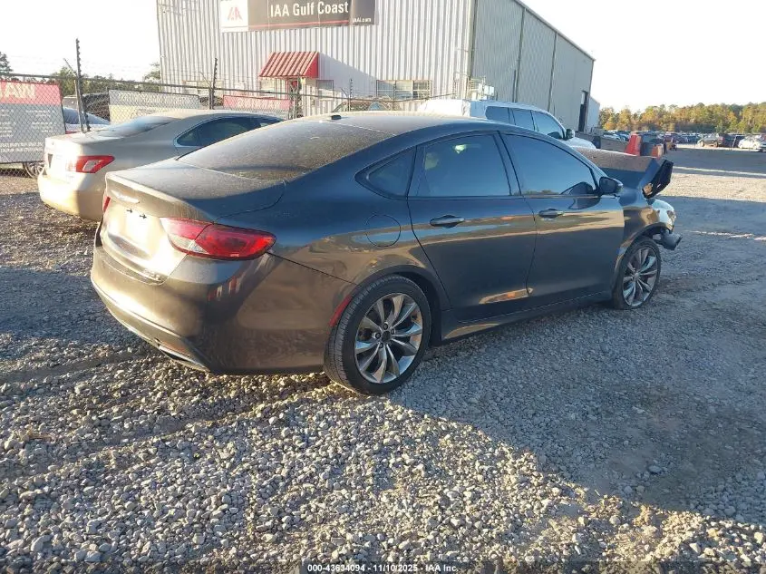 2015 CHRYSLER 200 S