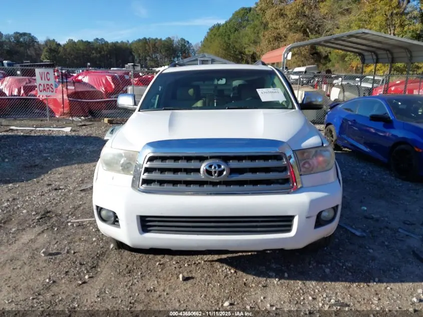 2013 TOYOTA SEQUOIA LIMITED 5.7L V8