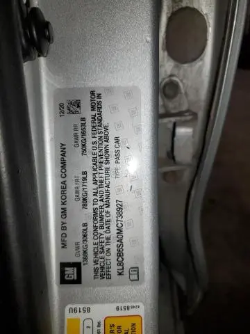 2021 CHEVROLET SPARK LS  