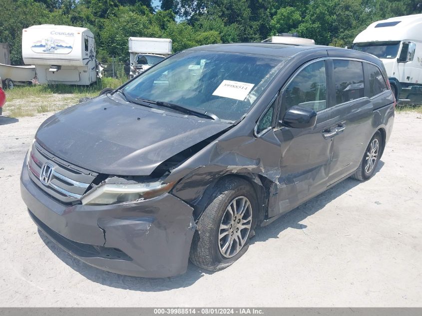 2012 HONDA ODYSSEY EXL