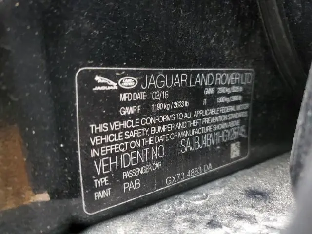 2017 JAGUAR XF PREMIUM  