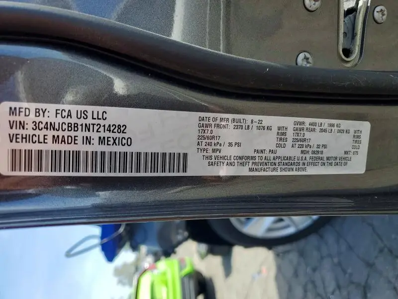 2022 JEEP COMPASS LATITUDE  