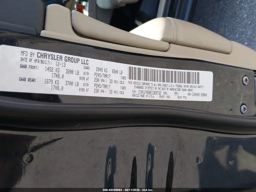 2014 JEEP GRAND CHEROKEE LAREDO