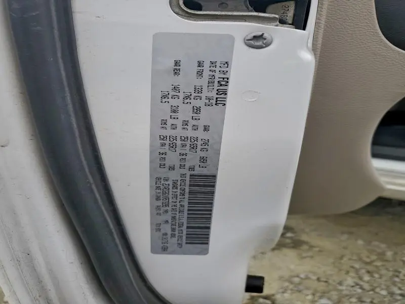 2019 DODGE GRAND CARAVAN SE  