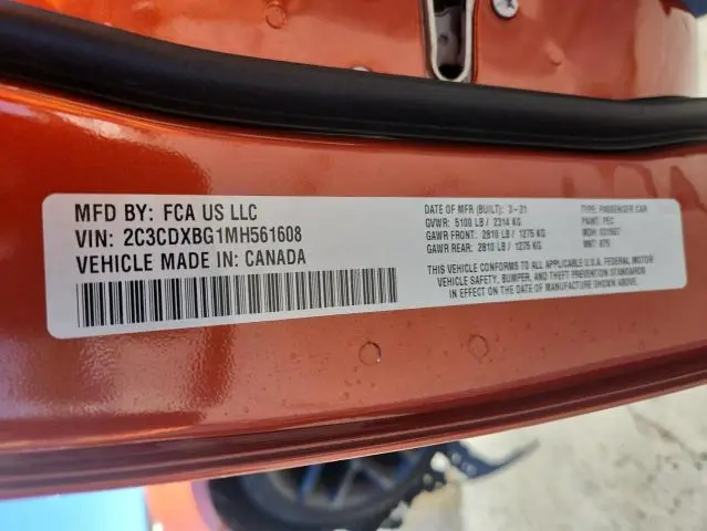 2021 DODGE CHARGER SXT  