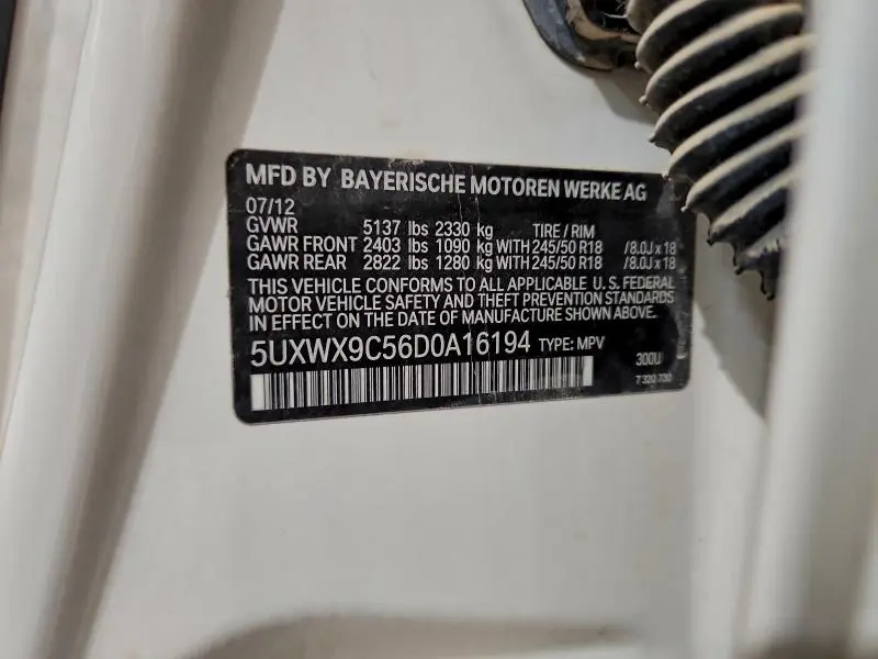 2013 BMW X3 XDRIVE28I  