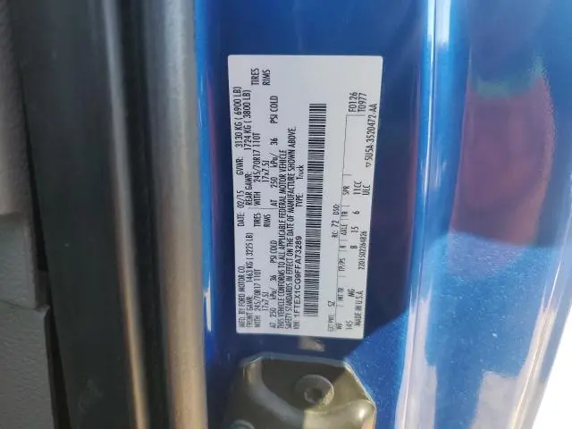 2015 FORD F150 SUPER CAB  