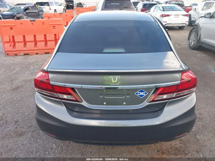 2013 HONDA CIVIC NATURAL GAS