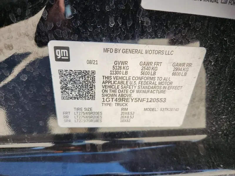 2022 GMC SIERRA K2500 DENALI  