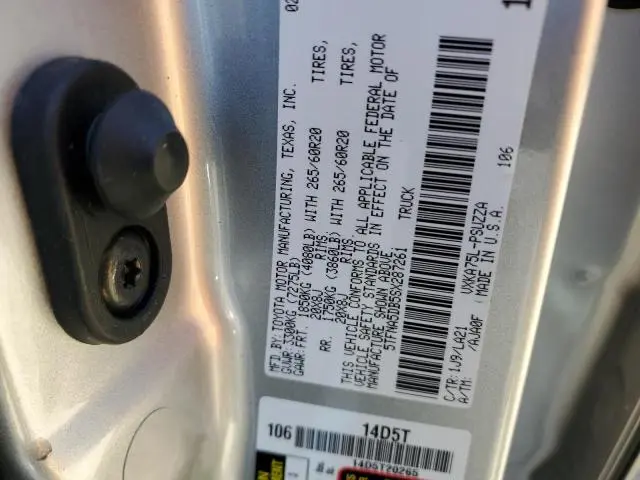 2025 TOYOTA TUNDRA CREWMAX PLATINUM