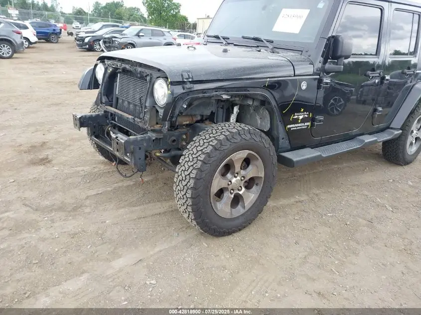 2017 JEEP WRANGLER UNLIMITED SAHARA 4X4