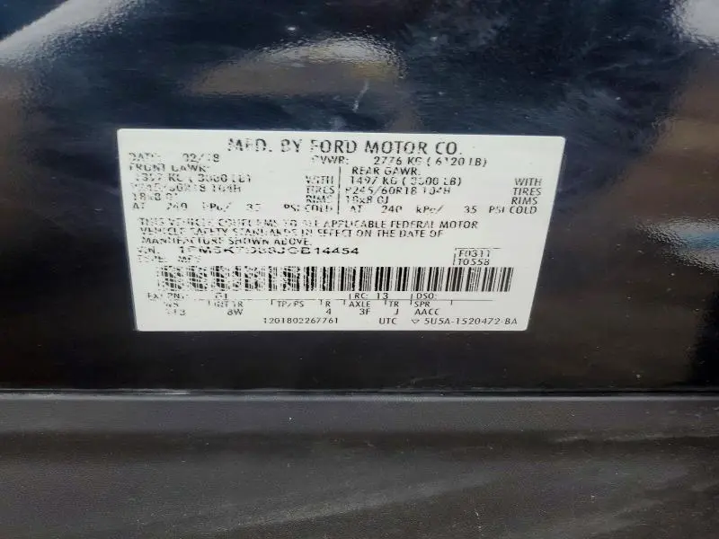 2018 FORD EXPLORER XLT  