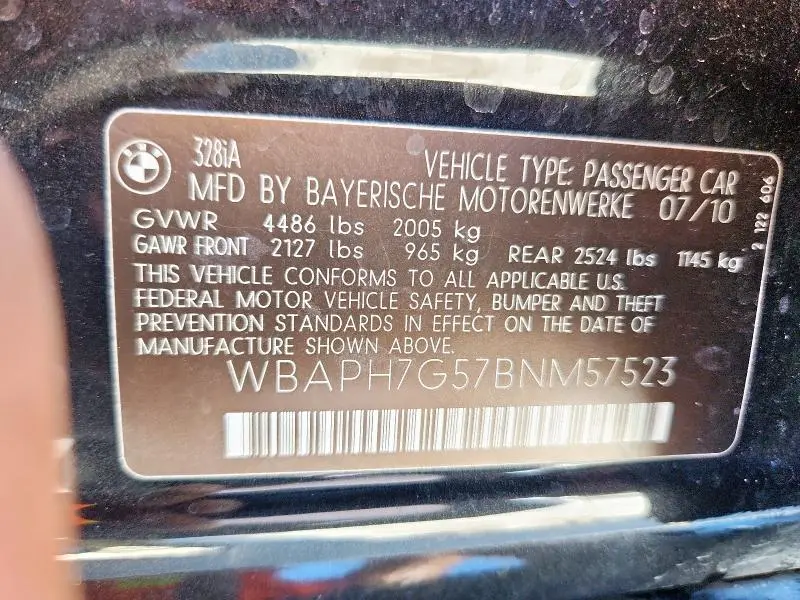 2011 BMW 328 I  
