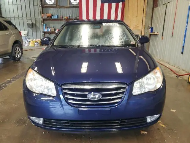 2010 HYUNDAI ELANTRA BLUE  