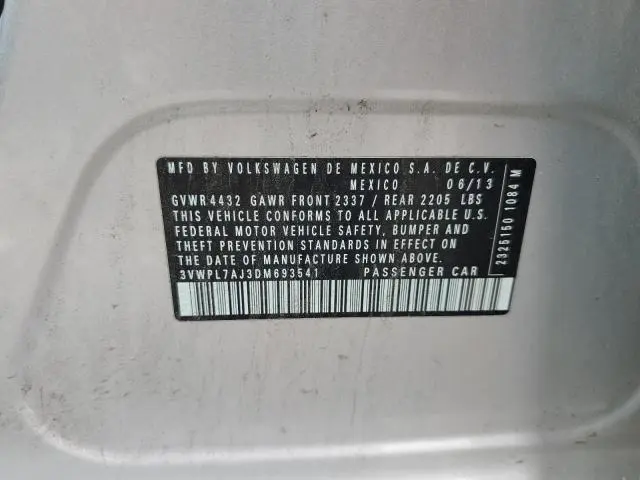 2013 VOLKSWAGEN JETTA TDI  