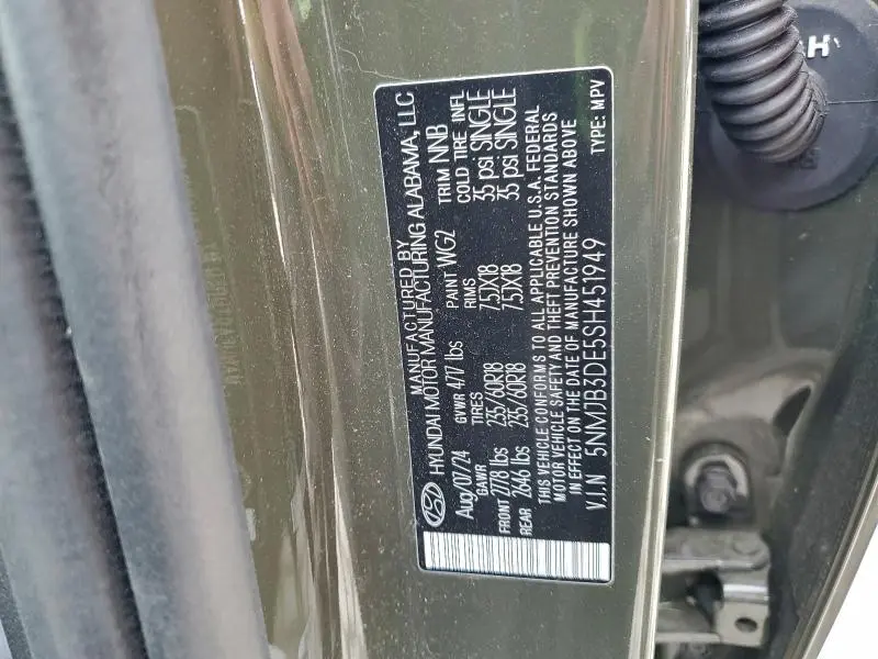 2025 HYUNDAI TUCSON SEL  