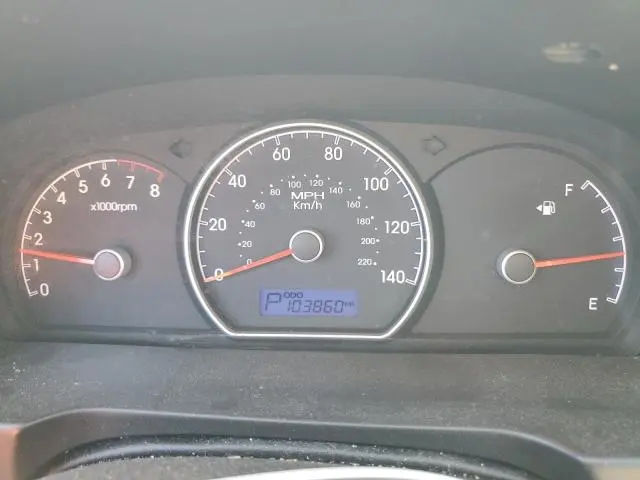 2010 HYUNDAI ELANTRA BLUE  