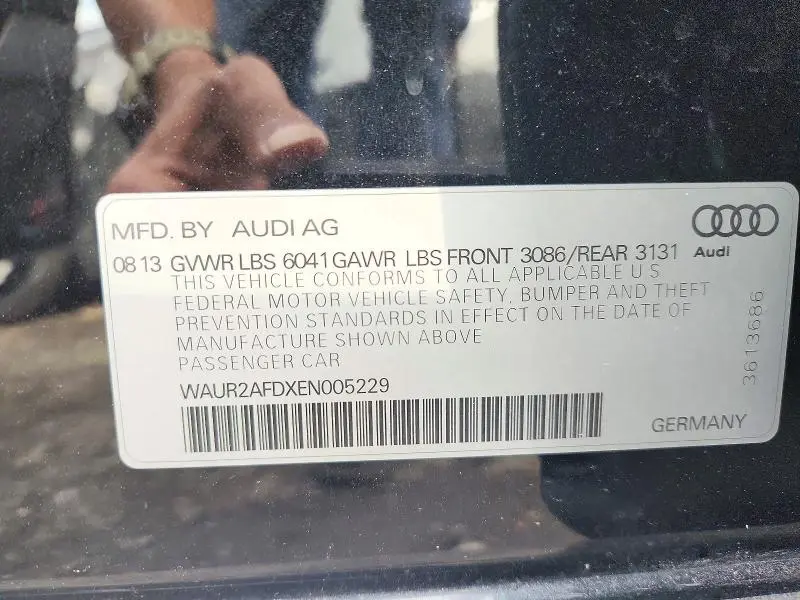 2014 AUDI A8 L QUATTRO  