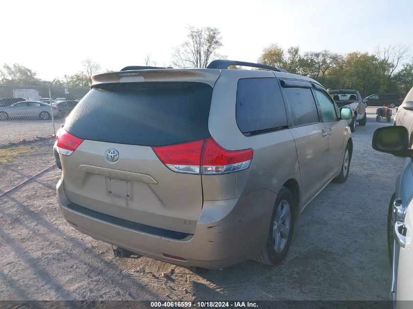 2011 TOYOTA SIENNA LE V6