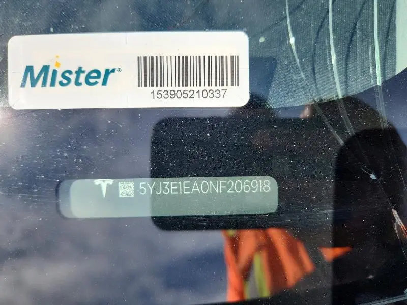 2022 TESLA MODEL 3   