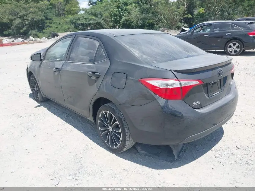 2015 TOYOTA COROLLA S PLUS