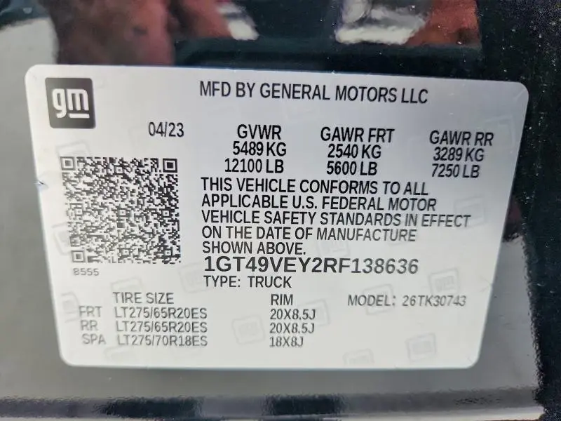 2024 GMC SIERRA K3500 AT4  