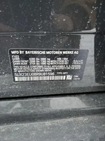 2024 BMW X5 XDRIVE40I  