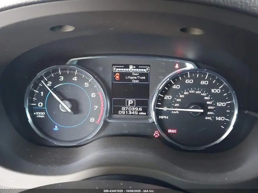 2017 SUBARU FORESTER 2.5I LIMITED