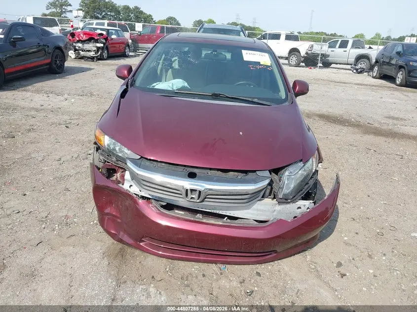 2012 HONDA CIVIC EX